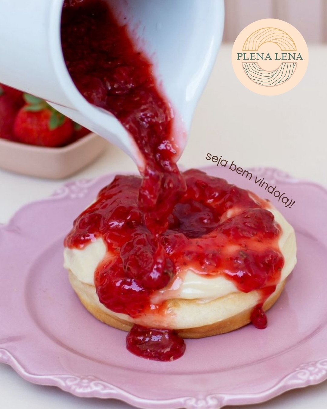 Morango com Creme